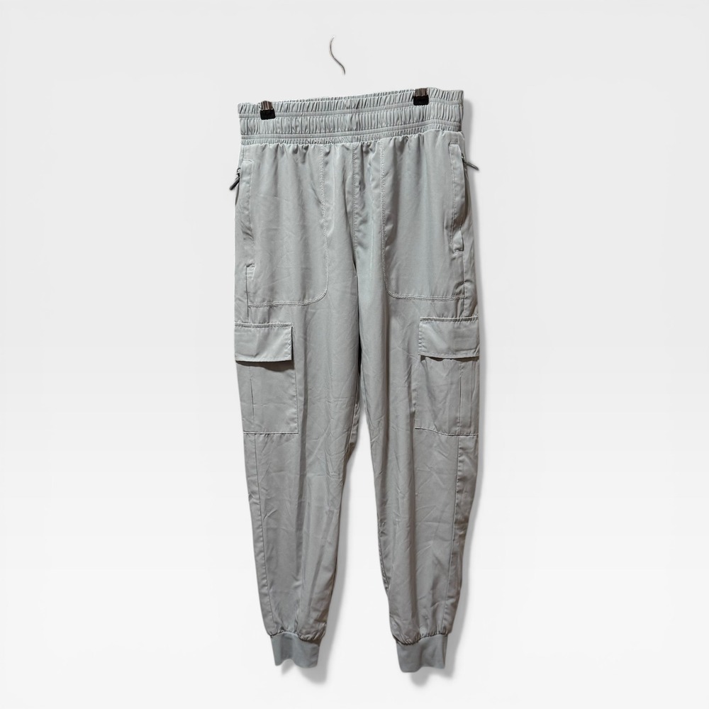 Libin Cargo Jogger Pants Womens Size M Grey Excellent Utility Hiking Activewear